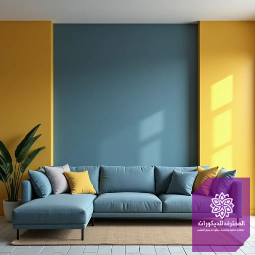 اصباغ جدران صاله في الشرقية